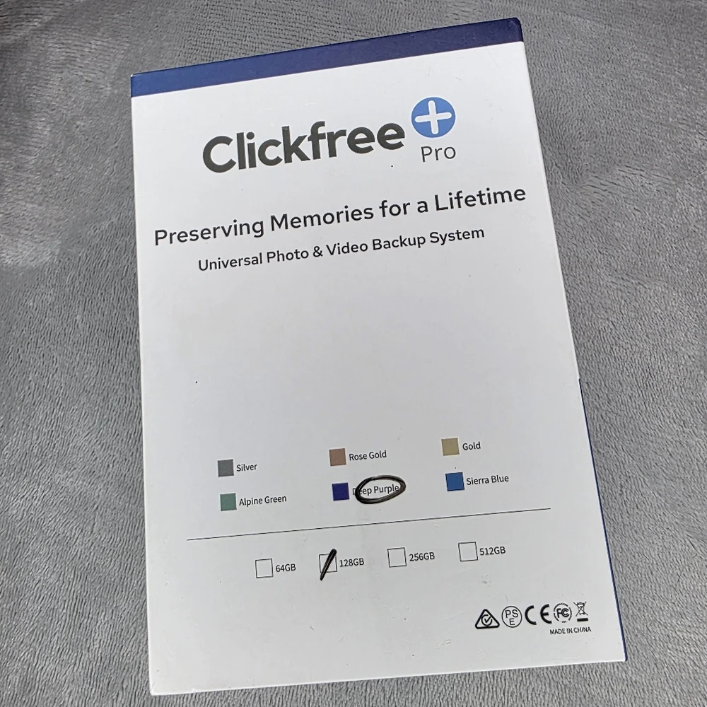 Clickfree preserve all